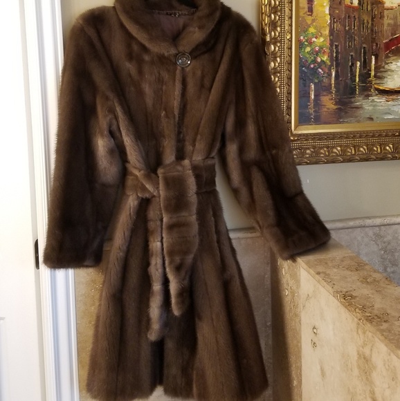 N/A Made in Korea Jackets & Blazers - Real mink fur coat size M